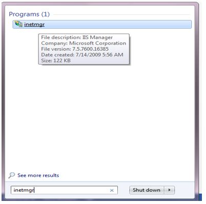Deployment of web service